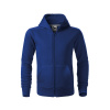 MALFINI Mikina Trendy Zipper 412 na zip, dětská MAL-4120510 Modrá královská 8 roků
