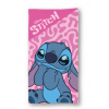 Plážová osuška Lilo a Stitch růžová