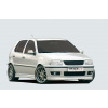 Rieger spojler pod predný nárazník pre Volkswagen Polo 4 6N, r.v. 10/94-01, plast ABS bez povrchovej úpravy