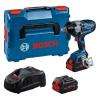Bosch Náradie - 18V AKU rázový uťahovač, 2x aku 8,0 Ah Li-Ion, nabíjačka 06019M1002