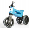 Odrážadlo Funny Wheels Teddies modré, od 18 mesiacov, nosnosť 50 kg