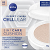 Nivea Hyaluron Cellular Filler 3v1 pečující tónovací krém make-up v houbičce 03 Tmavý 15 g