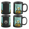 Good Loot Hrnček 450 ml inšpirovaný Vincentom van Goghom, ktorý mení farby, pre hru Zaklínač III: Divoký hon Game Art Chronicles