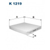 Filtron K 1219 Filtrácia, vetranie priestoru pre cestujúcich