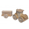 Ceeda Cavity Drevený veľký traktor s nákladom