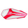 Polisport PUIG kryty páčiek MX AIR s univerzální montážní sadou na řidítka Red CR04 / White