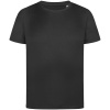 Stedman Tričko Sports-T Kids, sportovní, krátký rukáv, dětské COT05817005903-black opal L Černý opál