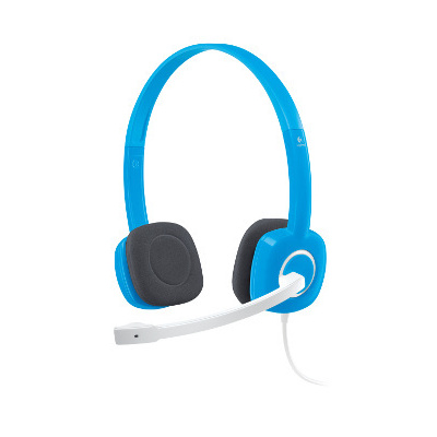 Náhlavní sada Logitech Stereo Headset H150, Blueberry - 981-000368
