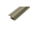 AP27/1 ukončovacia lišta CLIPPER, predvŕtaná ACARA, hliník elox titán, 36 mm, 2,7 m