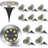 Solárna zapichovacia záhradná lampa - LED solárne -solárne žiarovky 12 ks (LED solárne -solárne žiarovky 12 ks)