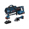 Bosch - 7-dielna súprava AKU náradia, batérií a nabíjačky 0615A5007L