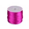 Šnúra Ø1mm saténová návin 30m Variant: 18 fialovoruž refl., Balenie: 1 ks