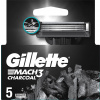 Gillette Mach3 Charcoal čepieľky 5ks