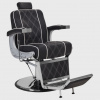 Barber Chair Borg Black/White holičské křeslo