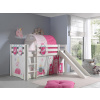 Vipack Detská posteľ s kĺzačkou biela Pino III