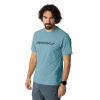 Tričko DYNAFIT Traverse T-Shirt M Smoke Out Modrá XXL
