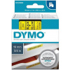 páska DYMO 45808 D1 Black On Yellow Tape (19mm)