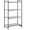 Systém zásuvných plastových regálov ,š x h police 990 x 540 mm
