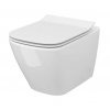 Cersanit - SET B220 WC mísa CITY SQUARE CleanoOn + sedátko duraplast SLIM (S701-405)