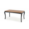 Halmar WINDSOR stôl rozkládací 160-240x90x76 cm Farba tmavý Dub/Čierny