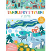 V zime Samolepky s tvarmi
