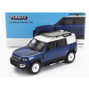 Tarmac Land rover Nový Defender 110 2020 1:64 Modrá biela