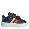 adidas Grand Court 2.0 Cf I Low-Top Trainers Unisex Kids Core Black C6 (23.5)