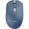 Trust Ozaa /Kancelářská/Optická/Pro praváky/3 200 DPI/Bezdrátová USB + Bluetooth/Modrá 24934