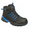 Bennon ORLANDO XTR S3 NM BLUE HIGH Bezpečnostná obuv Čierna-Modrá, 40