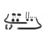 SW MOTECH Handguard mounting kit Black. Honda CB500X (18-), NX500 (23-)