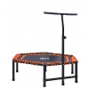 Sedco Trampolína fitness s madlem TP105 Hexagon - 122 cm (Oranžová)
