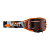 MX okuliare Leatt Velocity 6.5, oranžovo ružová