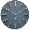 Future Time Dizajnové nástenné hodiny Future Time FT2010GY Round grey 40cm