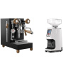 Lelit MaraX3 PL62X3, black + Eureka Atom 60, white