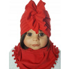 Čiapka Kamiś 42-56 cm (Kpl Wide Turban Band + vreckovka 1-9 rok 10)