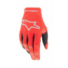 rukavice RADAR, ALPINESTARS, dětské (červená/stříbrná) 2024 M175-0032