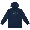 Chlapčené mikiny Australian Open Logo Hoodie - Modrý (140 cm)