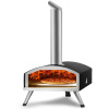 Vevor Pec na pizzu 12-inch prenosná, na pelety a uhlie, nerez, kameň, kryt BXSPSLYCKLHSBC8PEV0