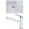 Set Franke G190 (dřez MRG 611-62 Bílá-led + baterie FC 3054.094 ORBIT Chrom/Bílá-led) 114.0650.599
