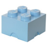 LEGO® Úložný box 4 25 x 25 x 18 cm svetlomodrá