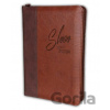 Biblia - ekumenický preklad (so zipsom a indexmi, hnedá, dvojfarebná, so zlatou oriezkou) - Slovenská biblická spoločnosť