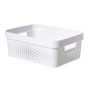 Curver Box Infinity Dots 11L bílý