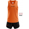 Bežecký set GIVOVA Kit New York orange-black|S