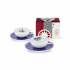 Vista Alegre - set 2 čajových šálok a podšálok + krabička čaju - Tea with Alice