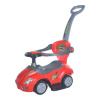 BABY MIX Detské odrážadlo s vodiacou tyčou 3v1 Mega Car červené 85x44x84 červená