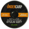 Náväzcová Šnúra UnderCarp Otulin Soft 20m 25lb Zelená