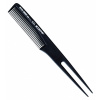 KIEPE Professional Active Carbon 521 - karbónový antistatický hrebeň s dvoma hrotmi 198x25mm