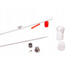Airbrush ihla, tryska, kryt trysky, kryt ihly 0,3 mm pre airbrush pištole OCTAGON (OCTAGON BETA NOZZLE, NEEDLE, NEEDLE CAP and NOZZLE CAP 0,3mm)