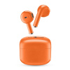 MUSICSOUND Bezdrôtové slúchadlá TWS Music Sound SWAG, oranžové
