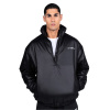 Pánska bunda GymBeam Prime 1/2 Zip Jacket Black M